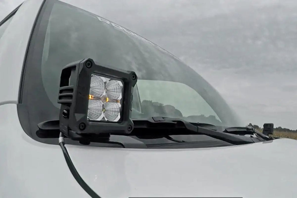 LED Light Kit | Ditch Mount | 2" Spectrum Spot Pair | Toyota 4Runner (10-24) by Rough Country