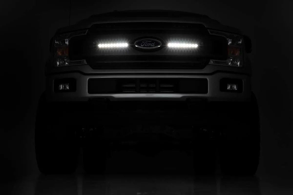 10 Inch Chrome Series LED Light Bar | Slim Line | Pair