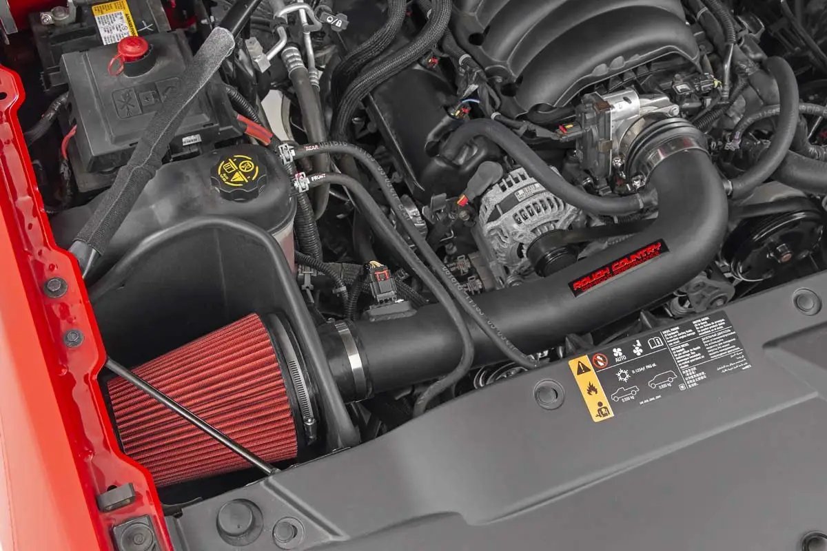 Cold Air Intake Kit 5.3L/6.2L | Chevy/GMC 1500 4WD (14-18 & Classic) by Rough Country
