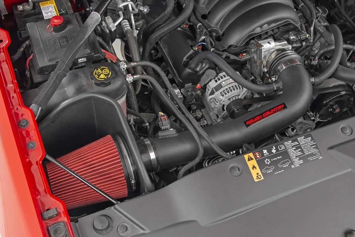 Cold Air Intake Kit 5.3L/6.2L | Pre Filter | Chevy/GMC 1500 (14-18 & Classic) by Rough Country