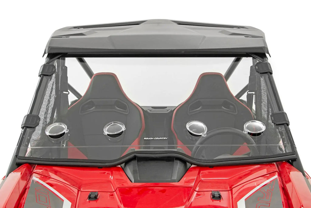 Vented Full Windshield | Scratch Resistant | Honda Talon 1000 by Rough Country