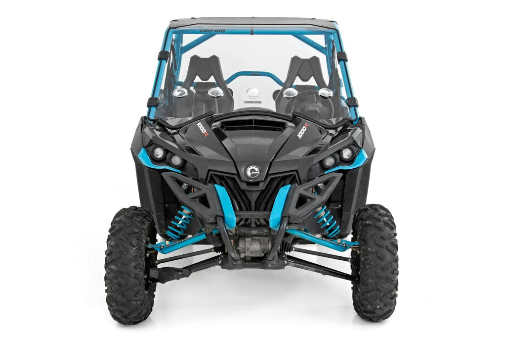 Vented Full Windshield | Scratch Resistant | Can-Am Maverick Max 1000R X by Rough Country