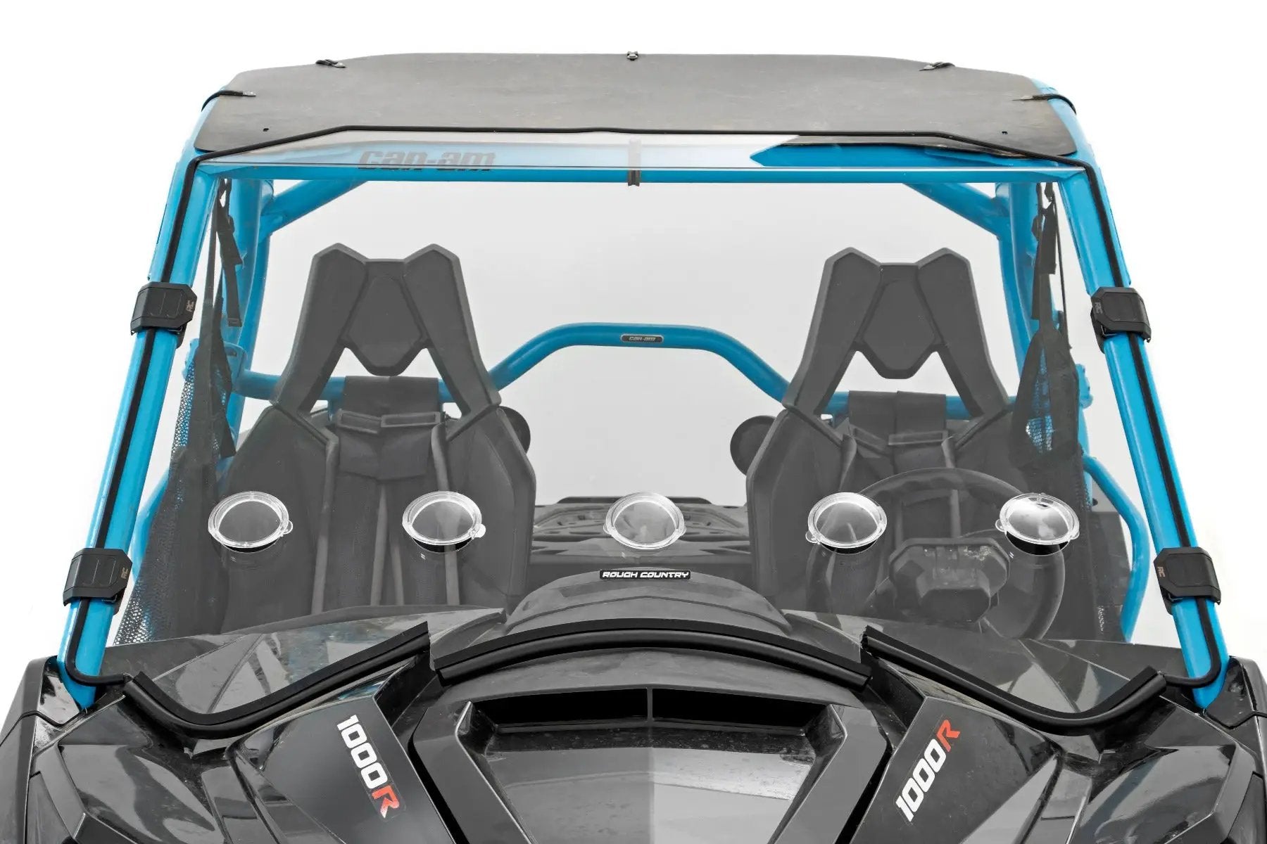 Vented Full Windshield | Scratch Resistant | Can-Am Maverick Max 1000R X by Rough Country