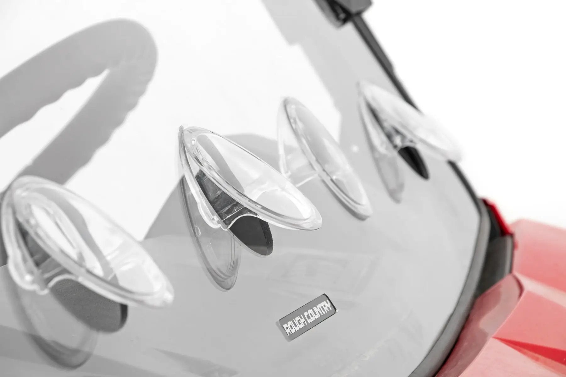 Vented Full Windshield | Scratch Resistant | Polaris Ranger 1000/Ranger XP 900/1000 by Rough Country