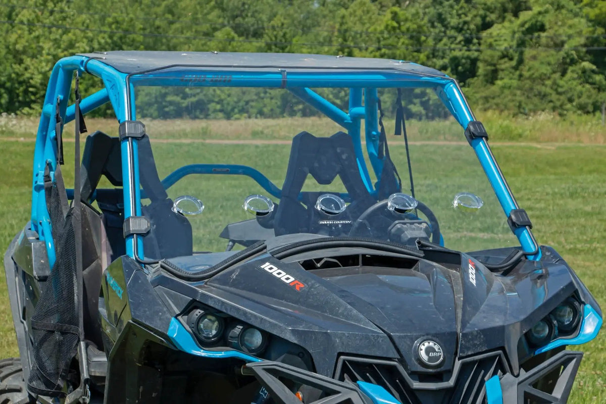 Vented Full Windshield | Scratch Resistant | Can-Am Maverick Max 1000R X by Rough Country