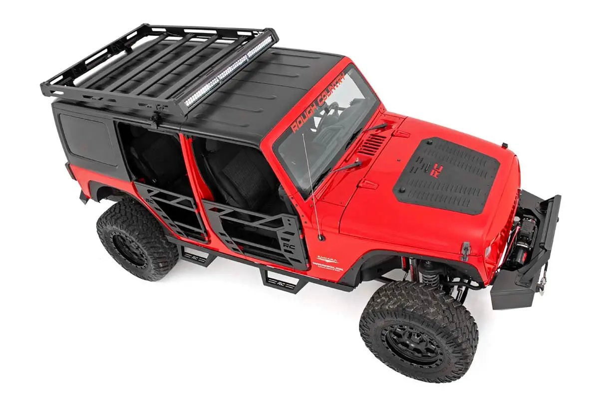 Roof Rack | Jeep Wrangler JK/Wrangler Unlimited (2007-2018) by Rough Country