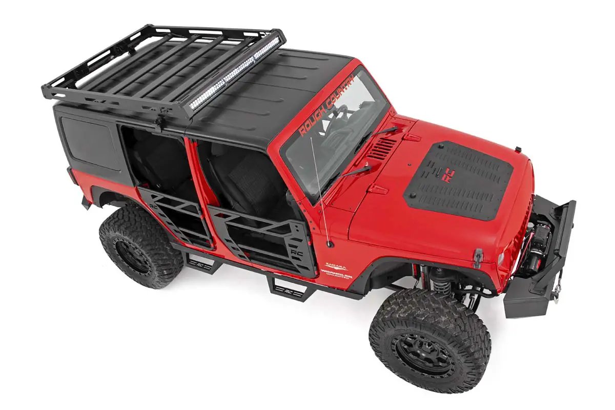 Roof Rack | Jeep Wrangler JK/Wrangler Unlimited (2007-2018) by Rough Country