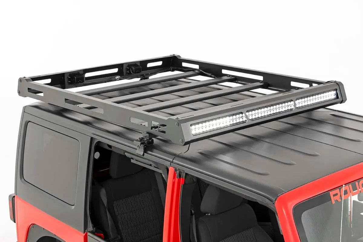 Roof Rack | Jeep Wrangler JK/Wrangler Unlimited (2007-2018) by Rough Country