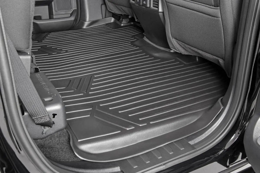 Floor Mats | FR & RR | Over Hump | Ford F-150 (15-26)/F-150 Lightning (22-26)/Raptor (17-26) 