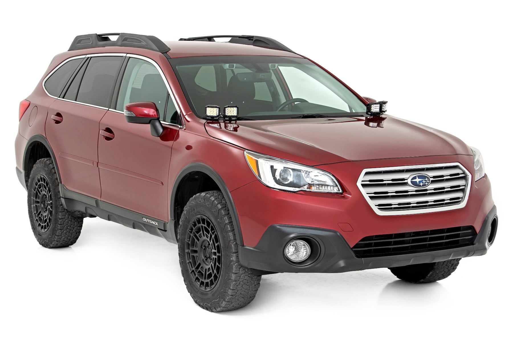2 Inch Lift Kit | N3 Front Struts | Subaru Outback 4WD (2015-2019) by Rough Country