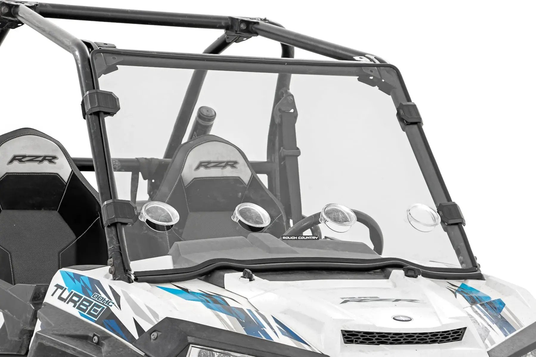 Full Windshield | Vented | Scratch Resistant | Polaris RZR XP 1000 by Rough Country