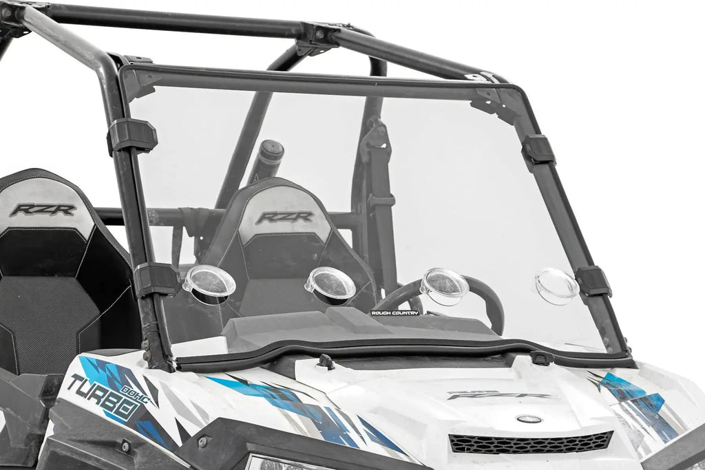 Full Windshield | Vented | Scratch Resistant | Polaris RZR XP 1000 by Rough Country