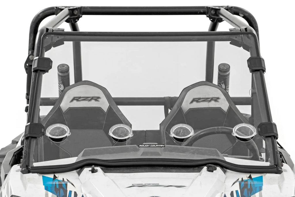 Full Windshield | Vented | Scratch Resistant | Polaris RZR XP 1000 by Rough Country