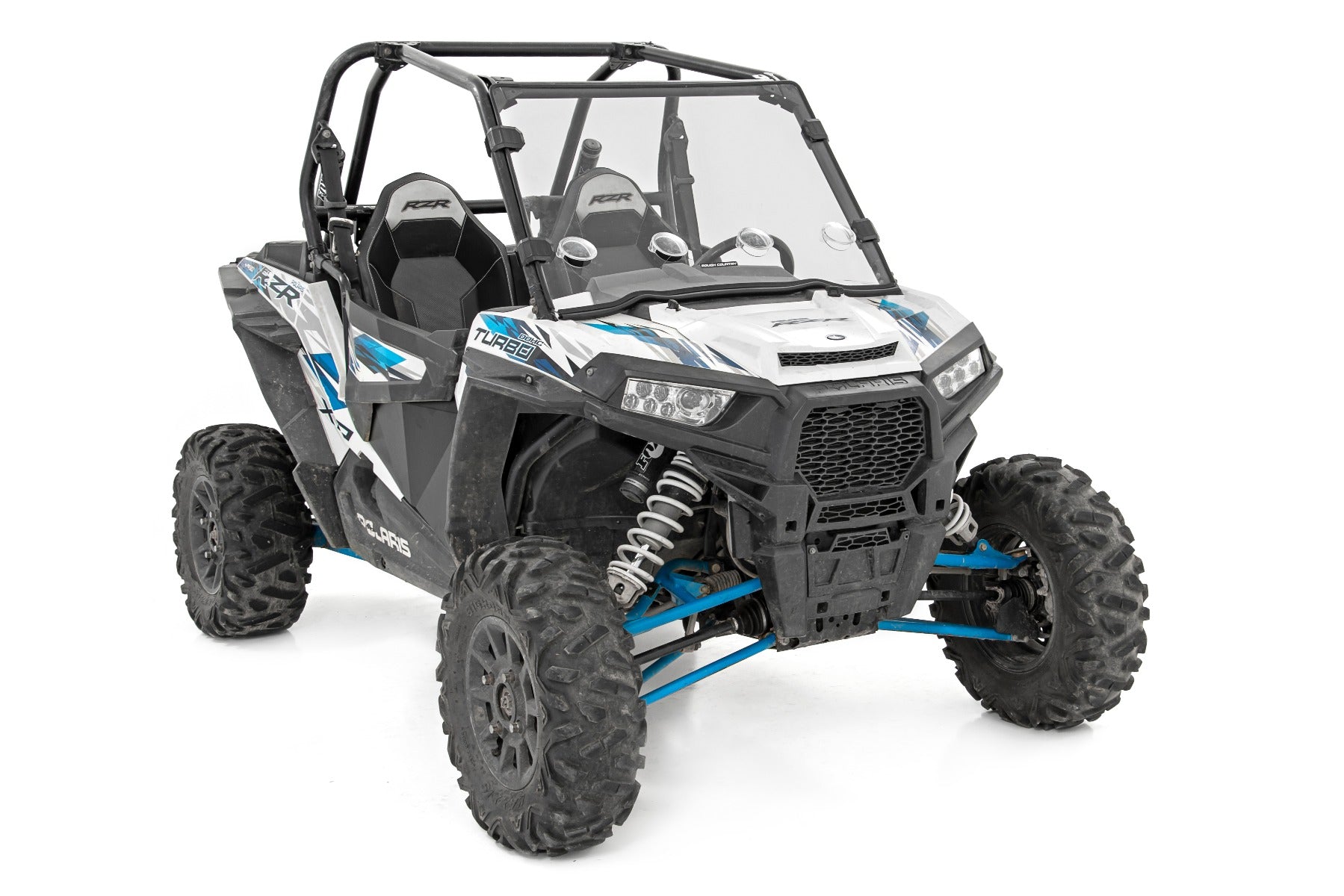 Full Windshield | Vented | Scratch Resistant | Polaris RZR XP 1000 by Rough Country