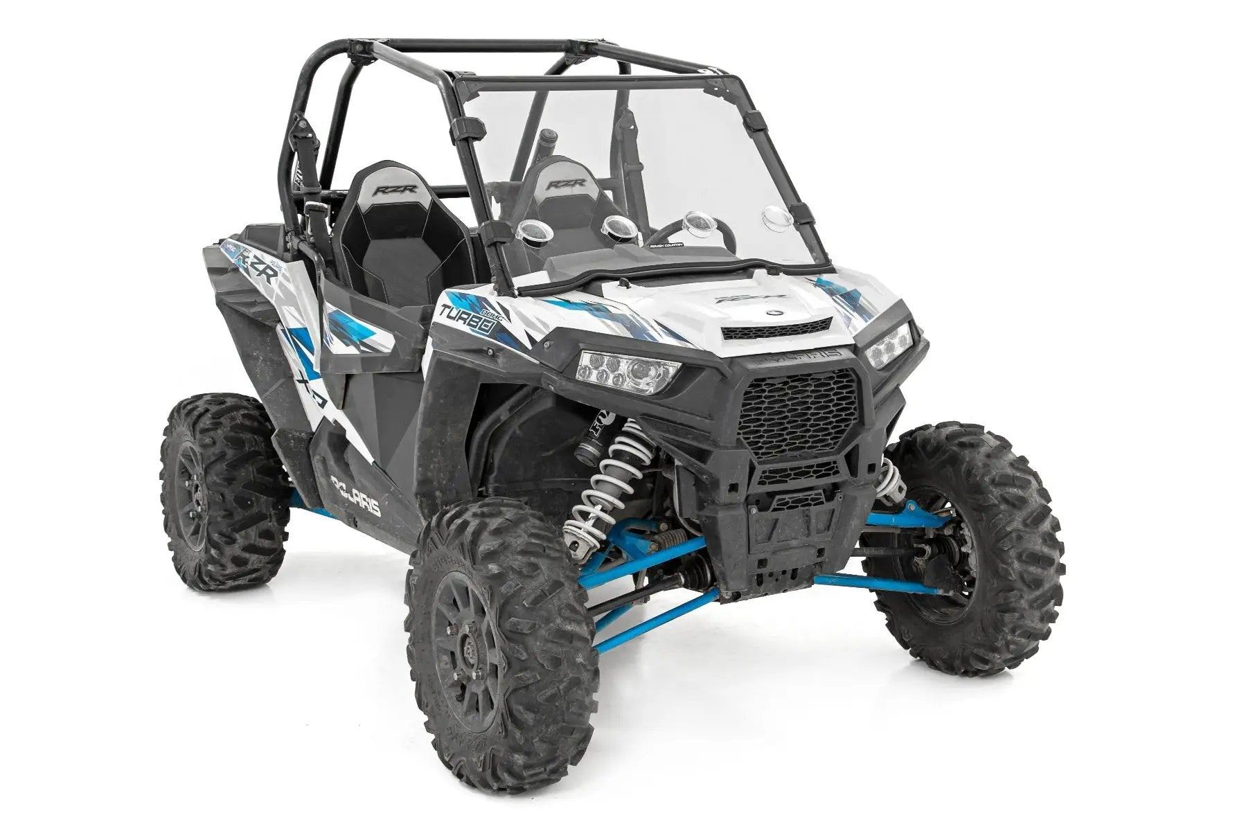 Full Windshield | Vented | Scratch Resistant | Polaris RZR XP 1000 by Rough Country