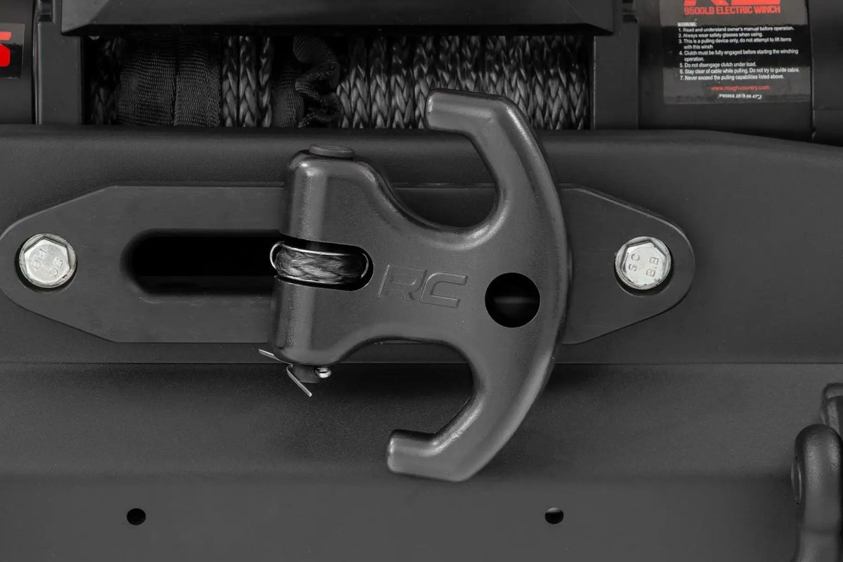 Multi-Function Winch Cleat | Black by Rough Country