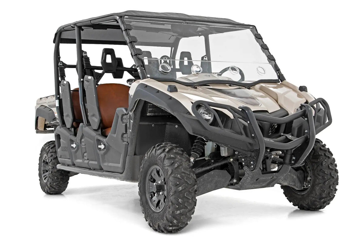 Vented Full Windshield | Scratch Resistant | Yamaha Viking 700 by Rough Country