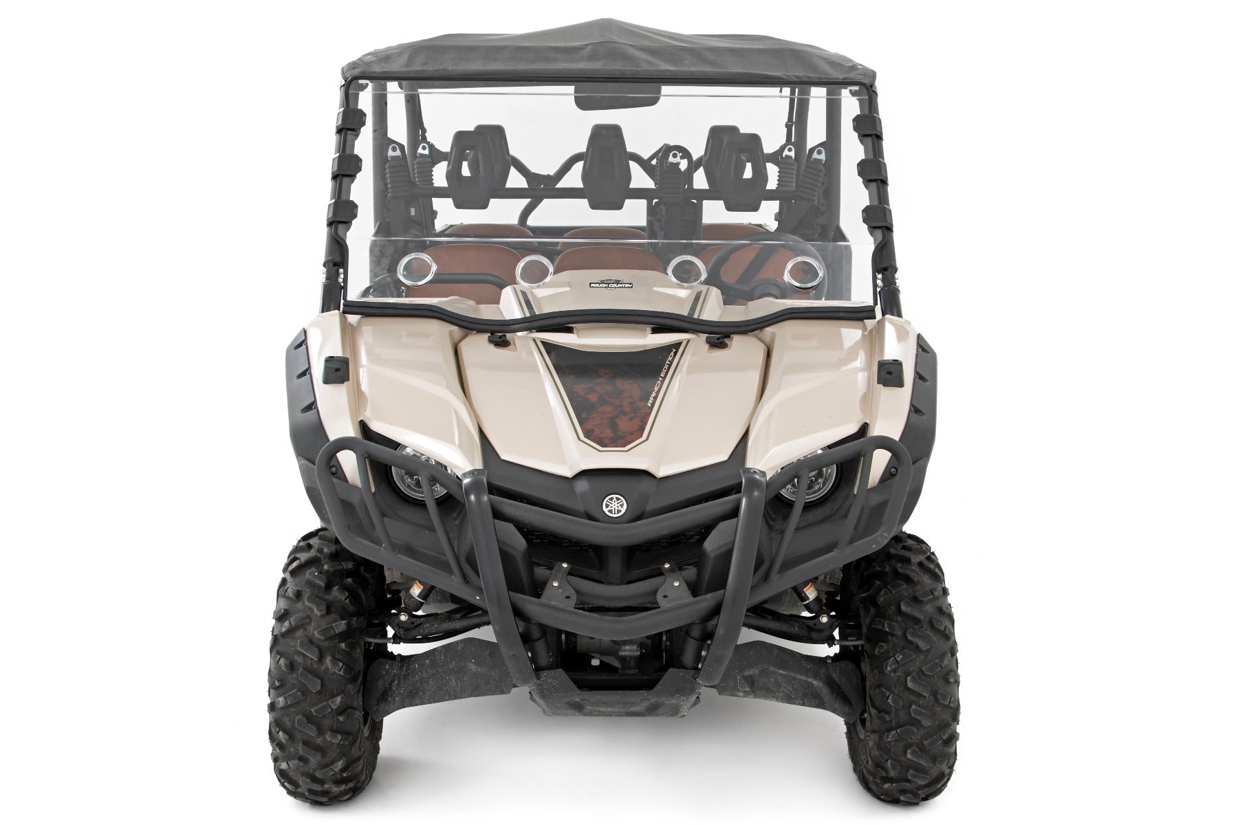 Vented Full Windshield | Scratch Resistant | Yamaha Viking 700 by Rough Country