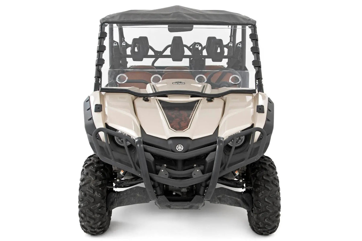Vented Full Windshield | Scratch Resistant | Yamaha Viking 700 by Rough Country