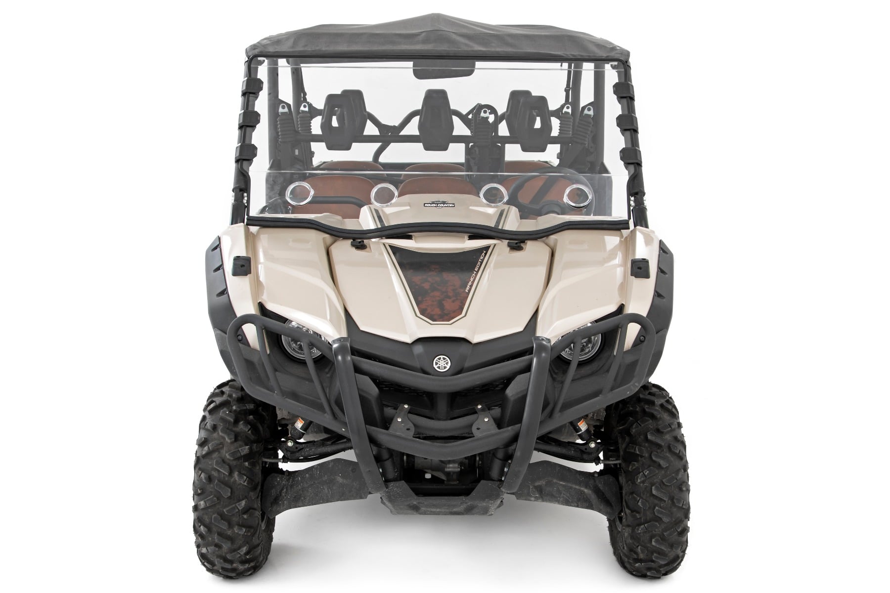 Vented Full Windshield | Scratch Resistant | Yamaha Viking 700 by Rough Country