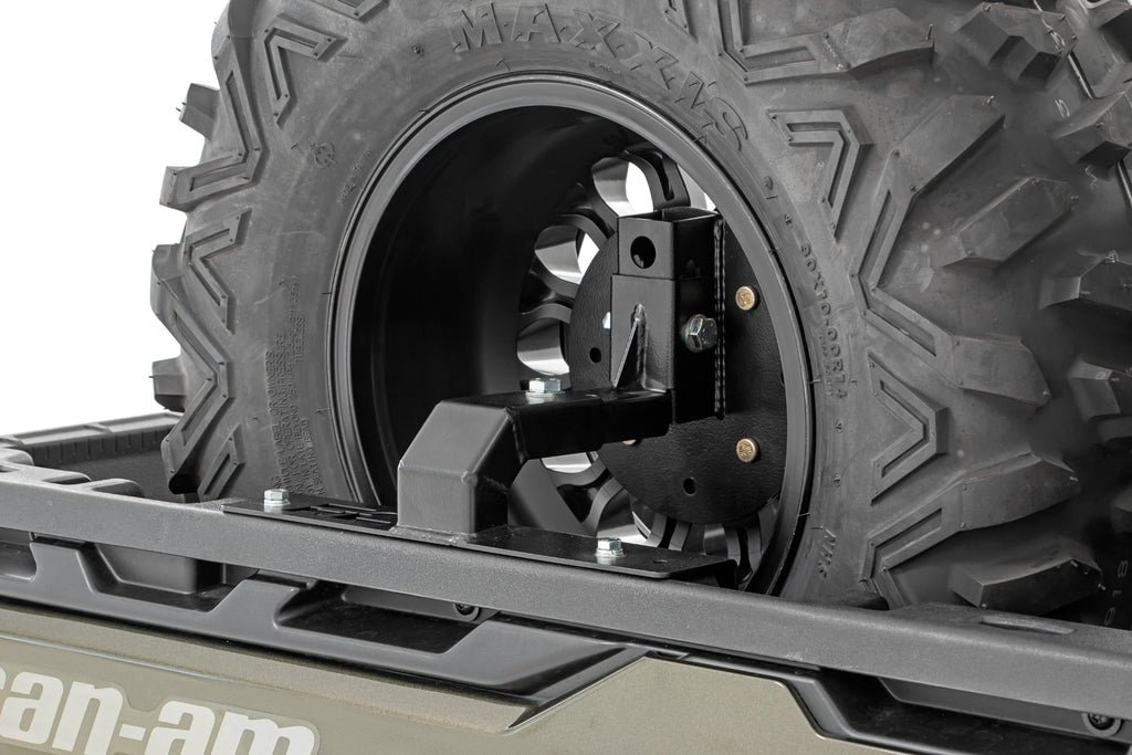 Spare Tire Carrier | Bed Side Mount | Multiple Makes & Models (Can-Am/Polaris) by Rough Country