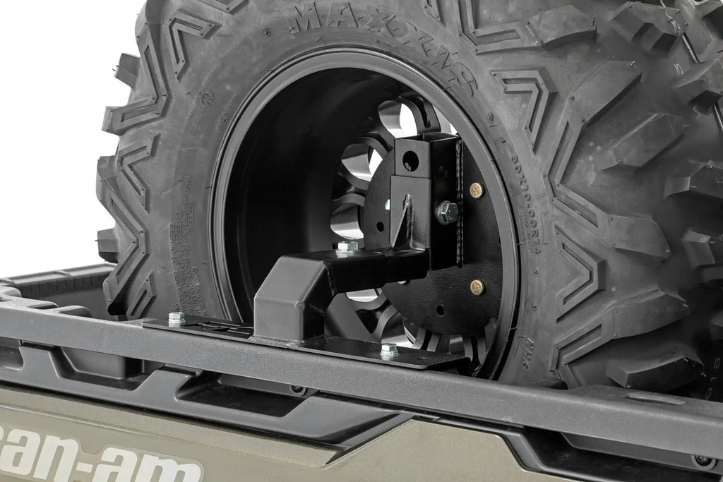 Spare Tire Carrier | Bed Side Mount | Multiple Makes & Models (Can-Am/Polaris) by Rough Country