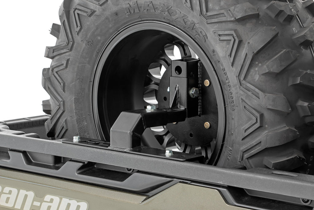 Spare Tire Carrier | Bed Side Mount | Multiple Makes & Models (Can-Am/Polaris) by Rough Country