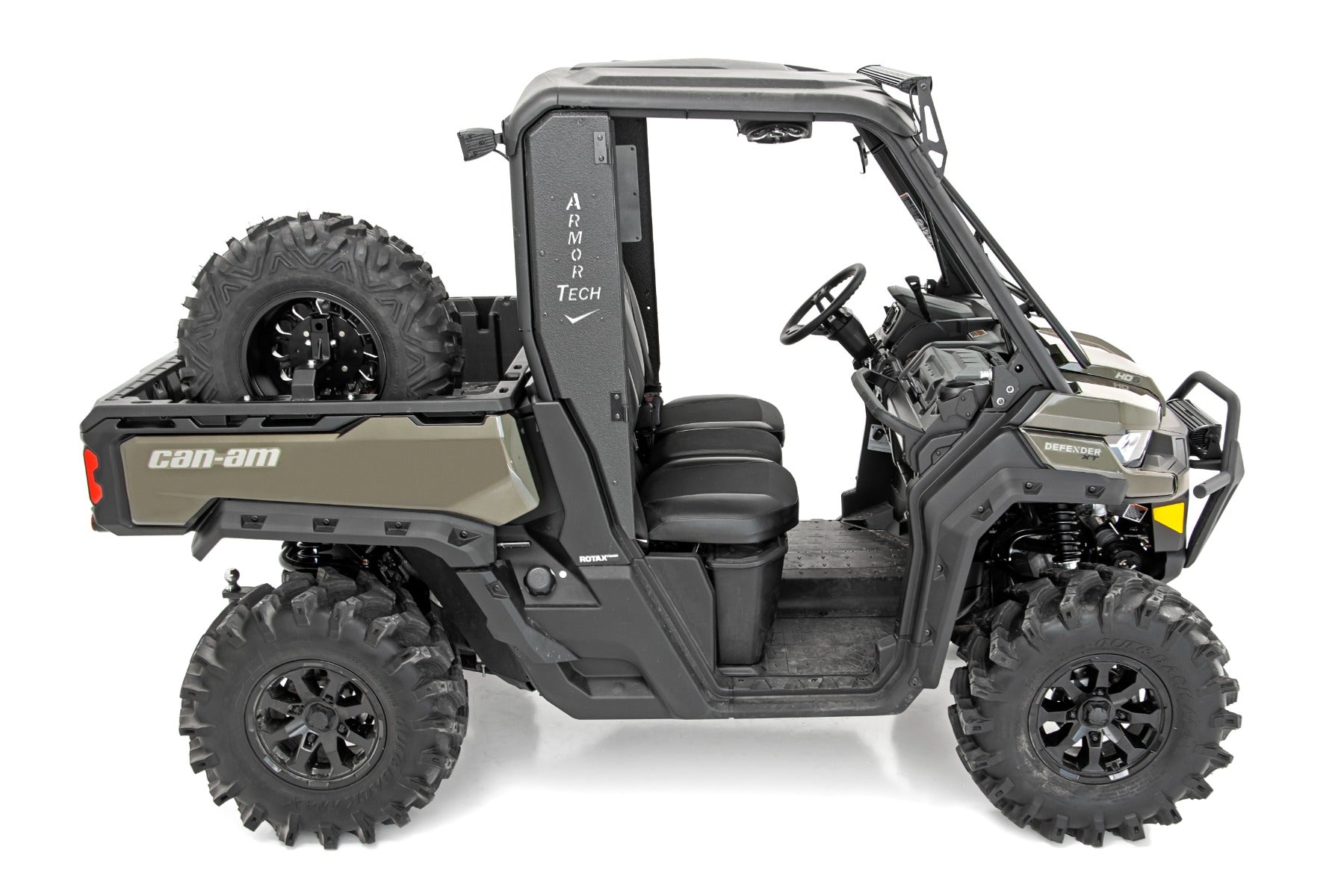 Spare Tire Carrier | Bed Side Mount | Multiple Makes & Models (Can-Am/Polaris) by Rough Country