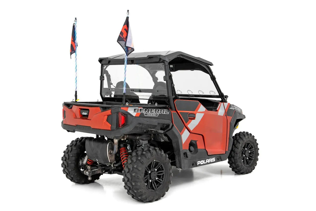 Vented Full Windshield | Scratch Resistant | Polaris General XP 4 1000 