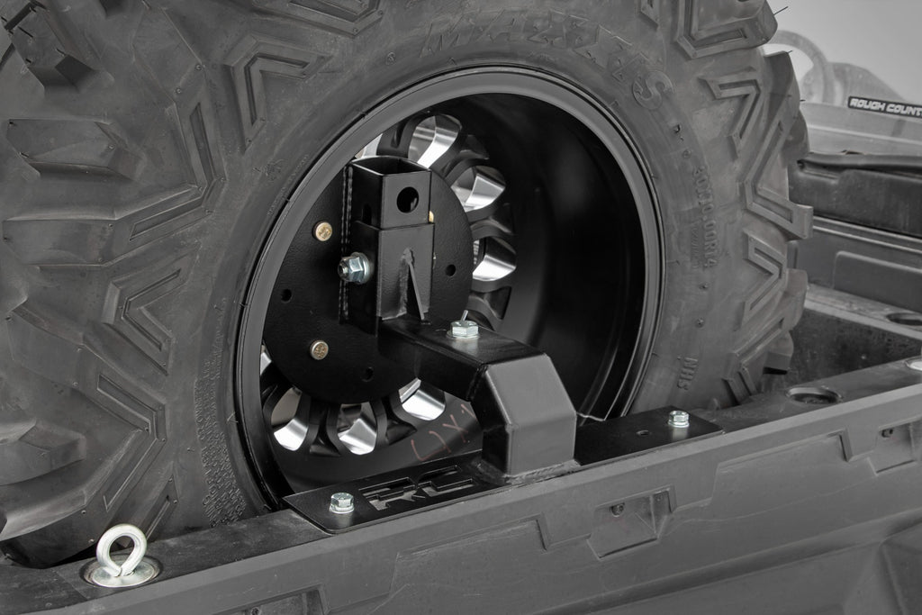 Spare Tire Carrier | Bed Side Mount | Multiple Makes & Models (Can-Am/Polaris) by Rough Country