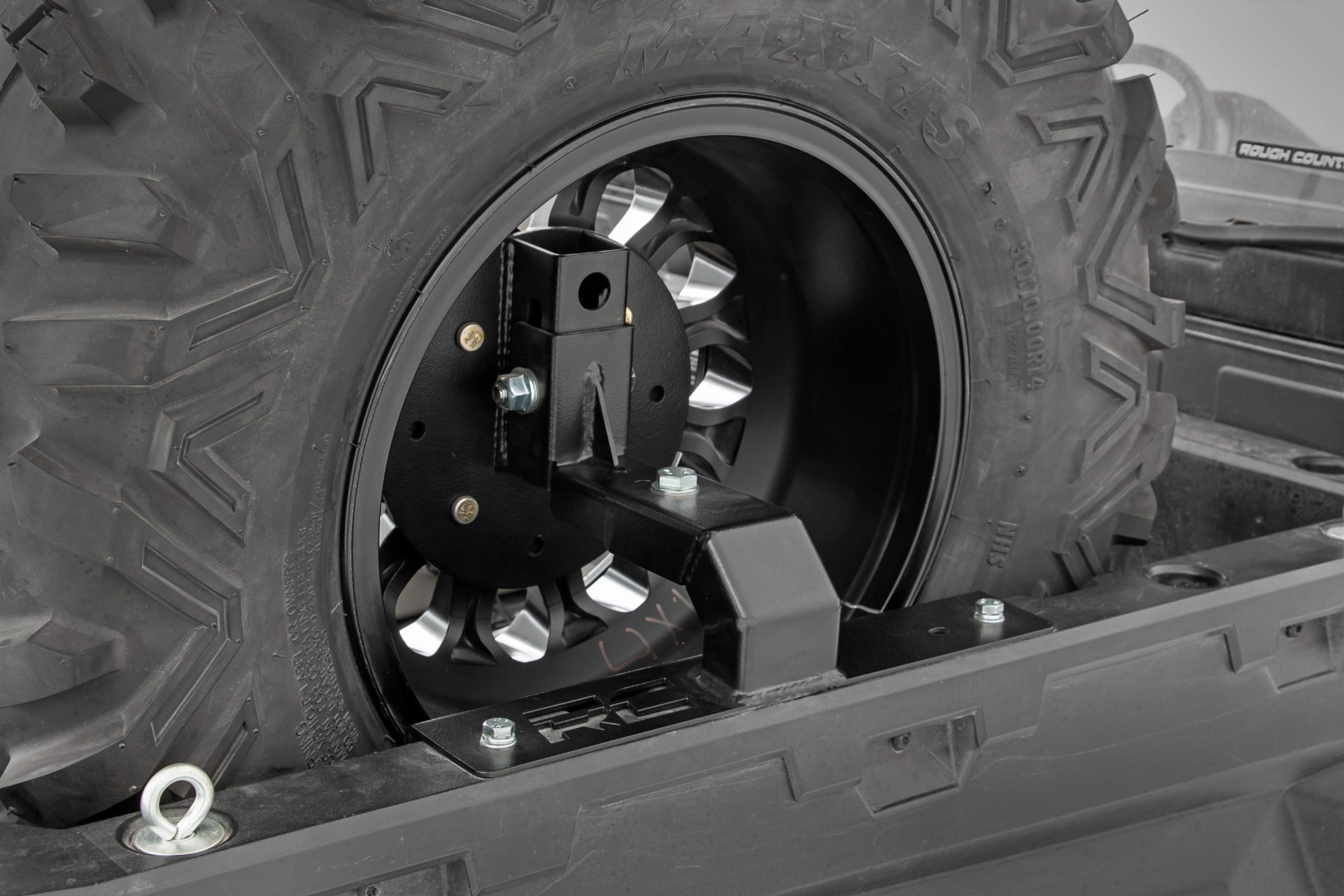 Spare Tire Carrier | Bed Side Mount | Multiple Makes & Models (Can-Am/Polaris) by Rough Country
