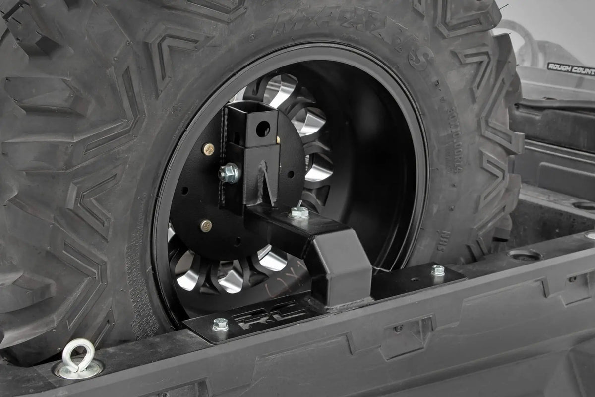Spare Tire Carrier | Bed Side Mount | Multiple Makes & Models (Can-Am/Polaris) by Rough Country