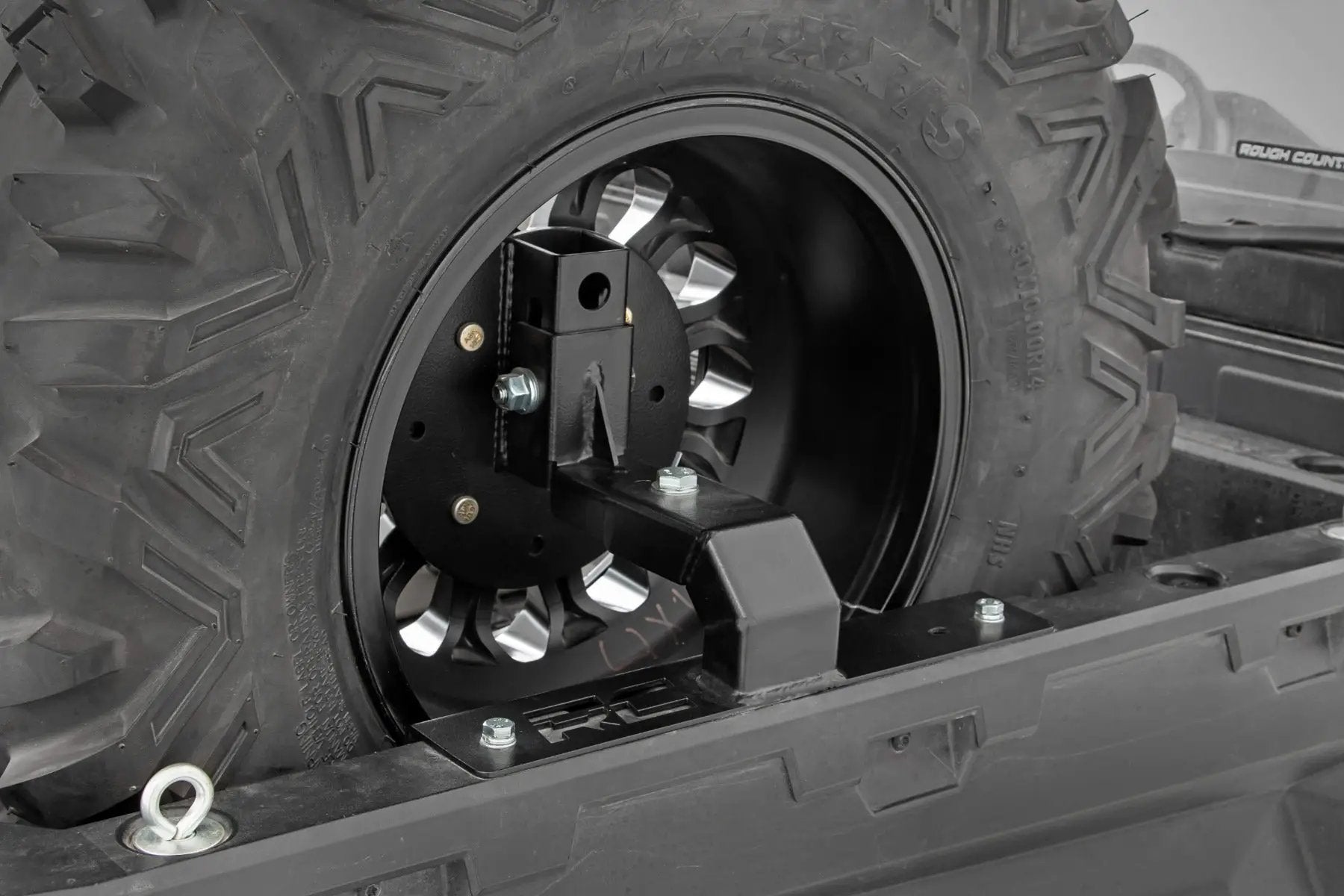 Spare Tire Carrier | Bed Side Mount | Multiple Makes & Models (Can-Am/Polaris) by Rough Country