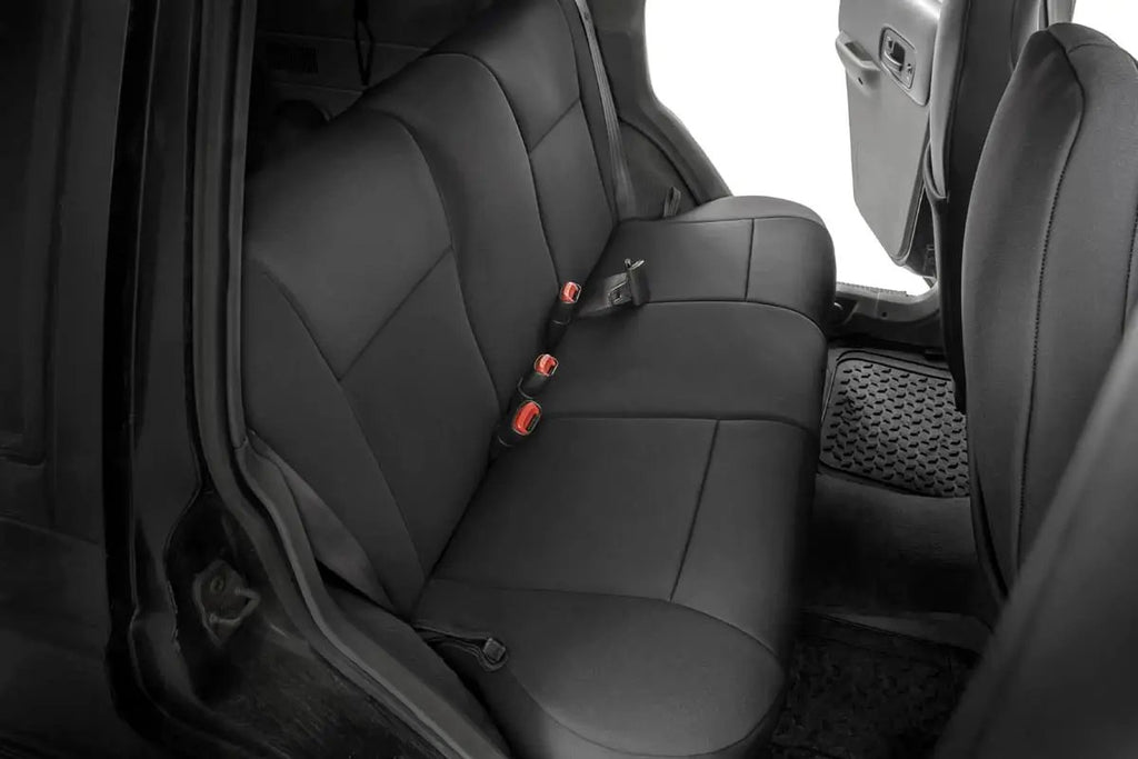 Seat Covers | Non Detach Headrest FR & RR | Jeep Cherokee XJ 2WD/4WD (97-01) by Rough Country