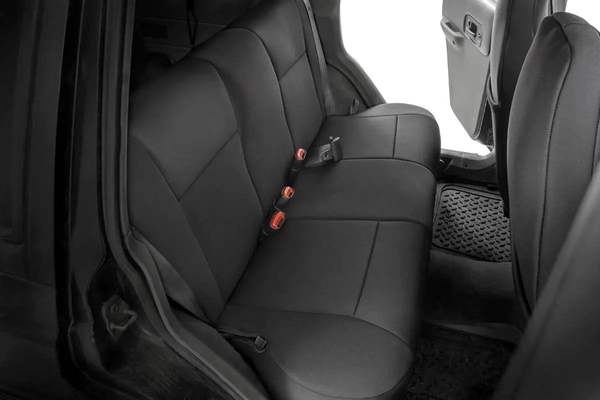 Seat Covers | Non Detach Headrest FR & RR | Jeep Cherokee XJ 2WD/4WD (97-01) by Rough Country