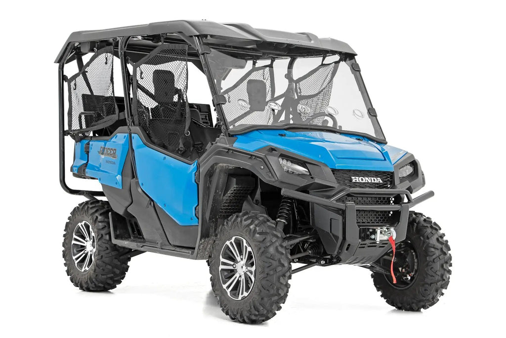 Vented Full Windshield | Scratch Resistant | Honda Pioneer 1000 by Rough Country