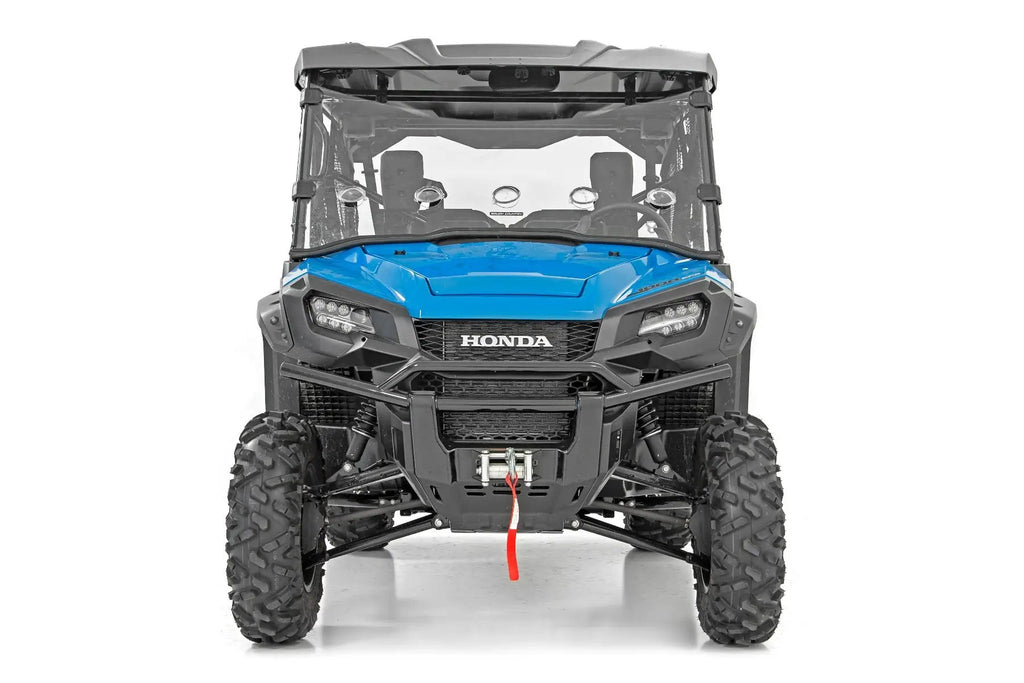 Vented Full Windshield | Scratch Resistant | Honda Pioneer 1000 by Rough Country