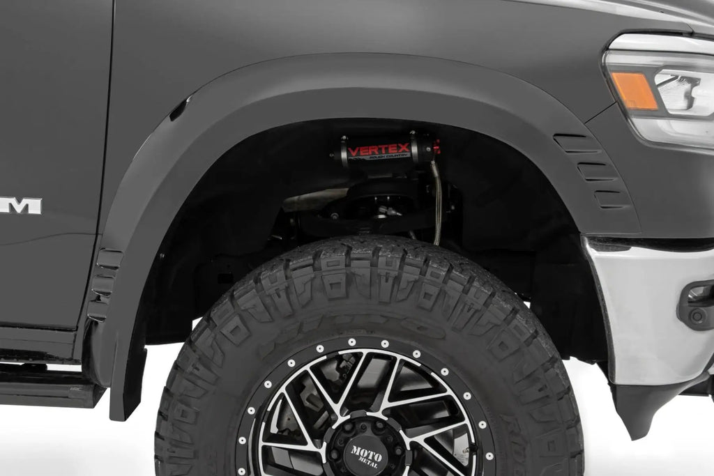 SF1 Fender Flares | DX8 Black | Ram 1500 2WD/4WD (2019-2024) by Rough Country