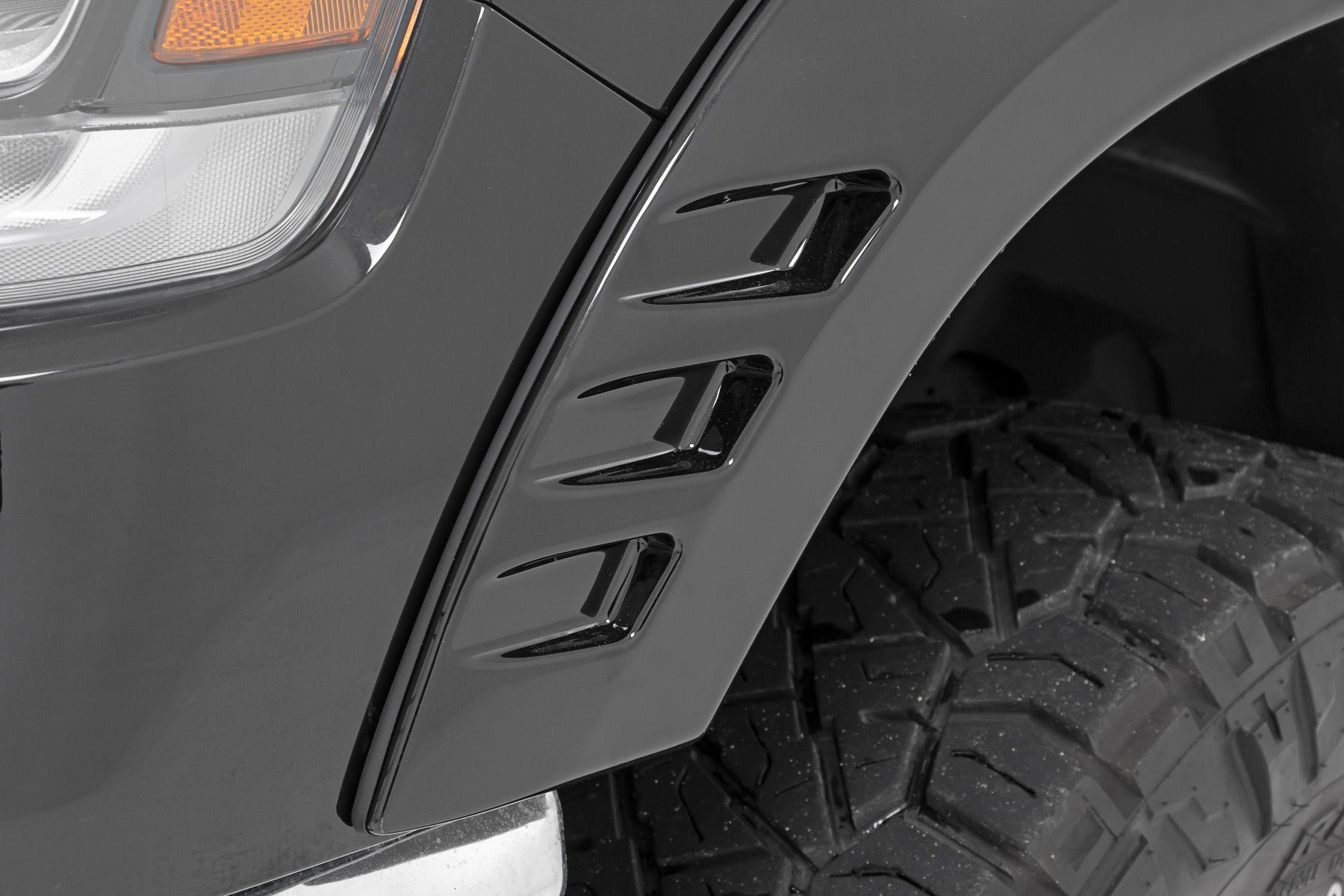 SF1 Fender Flares | DX8 Black | Ram 1500 2WD/4WD (2019-2024) by Rough Country