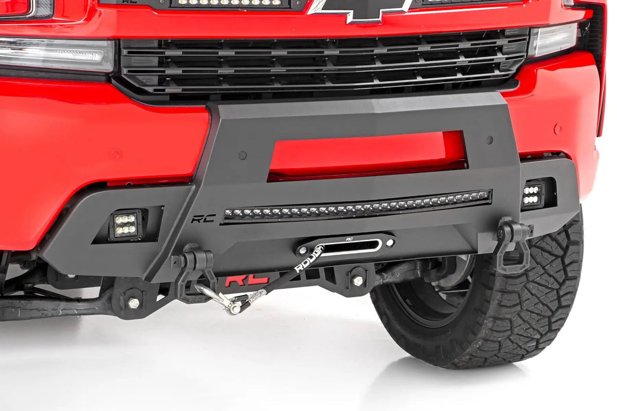 Hidden Winch Bumper | Chevy Silverado 1500 2WD/4WD (2019-2022) by Rough Country