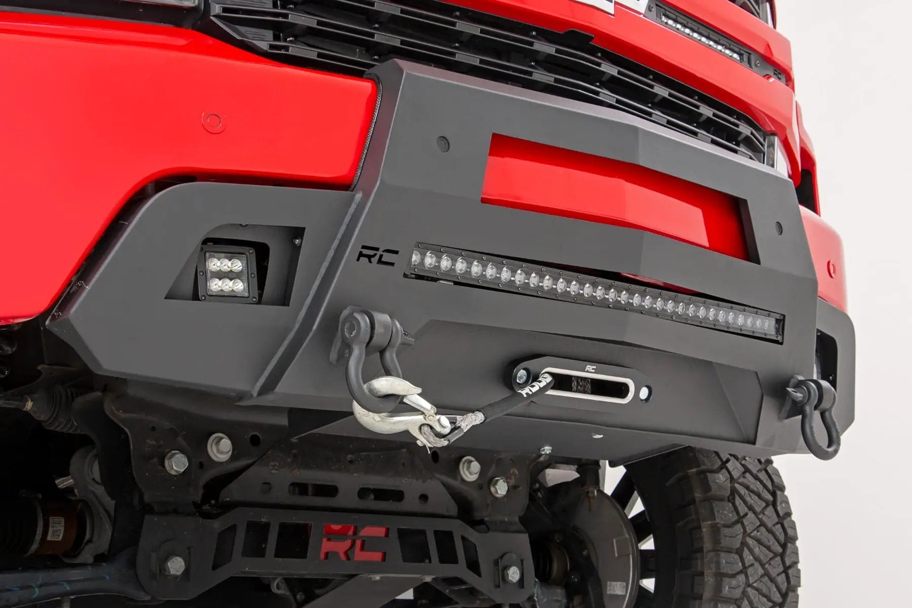 Hidden Winch Bumper | Chevy Silverado 1500 2WD/4WD (2019-2022) by Rough Country