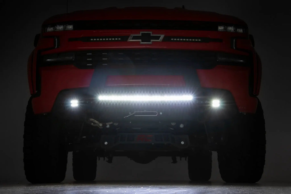 Hidden Winch Bumper | Chevy Silverado 1500 2WD/4WD (2019-2022) by Rough Country