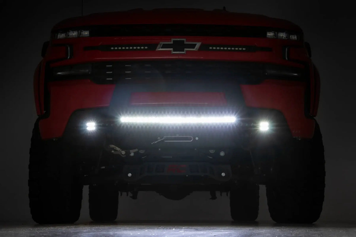 Hidden Winch Bumper | Chevy Silverado 1500 2WD/4WD (2019-2022) by Rough Country