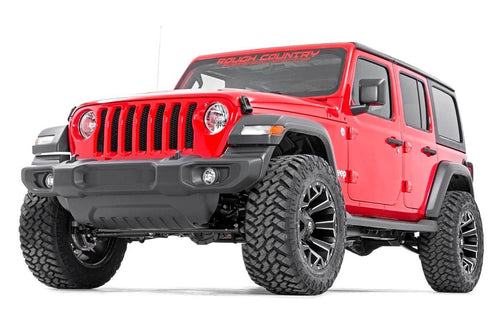 2.5 Inch Lift Kit | Coils | M1R | Jeep Wrangler Unlimited 4WD (2018-2023) by Rough Country