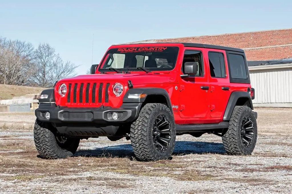 2.5 Inch Lift Kit | Coils | M1 | Jeep Wrangler Unlimited 4WD (2018-2023) by Rough Country