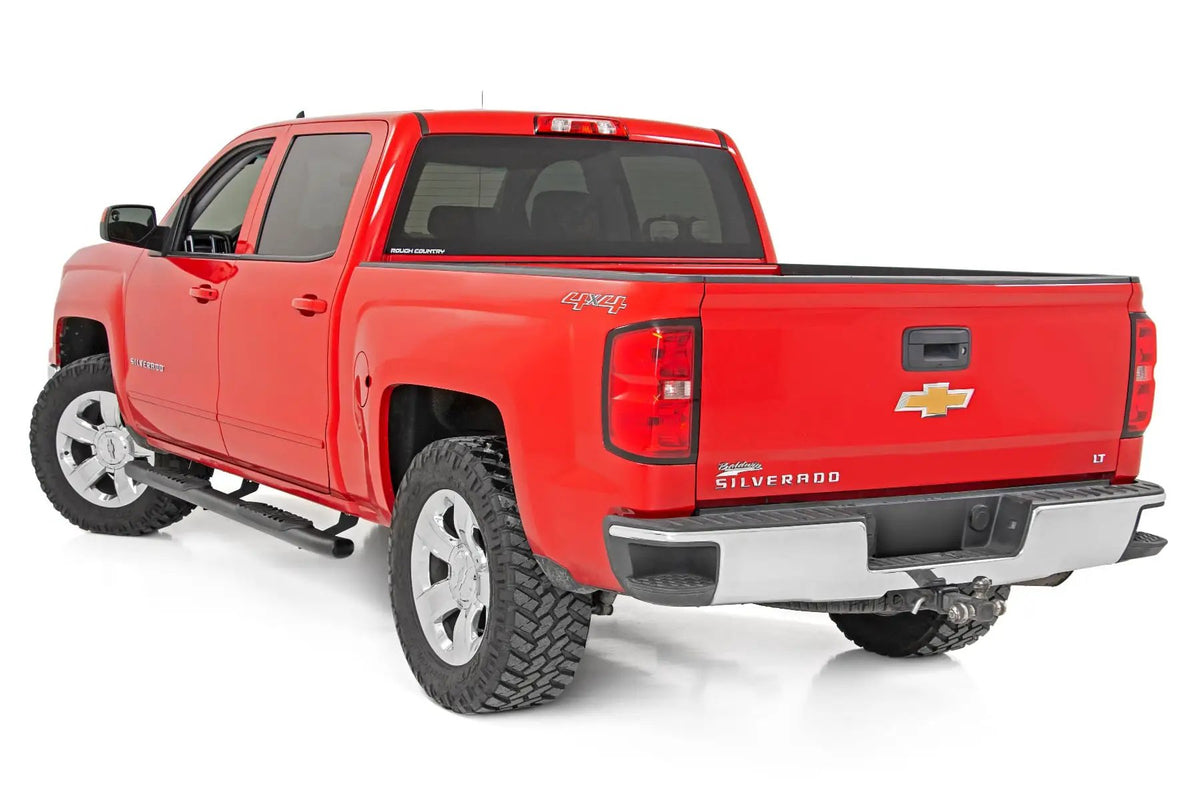 Oval Nerf Step | Crew Cab | Chevy/GMC 1500/2500HD/3500HD (07-19 & Classic) by Rough Country