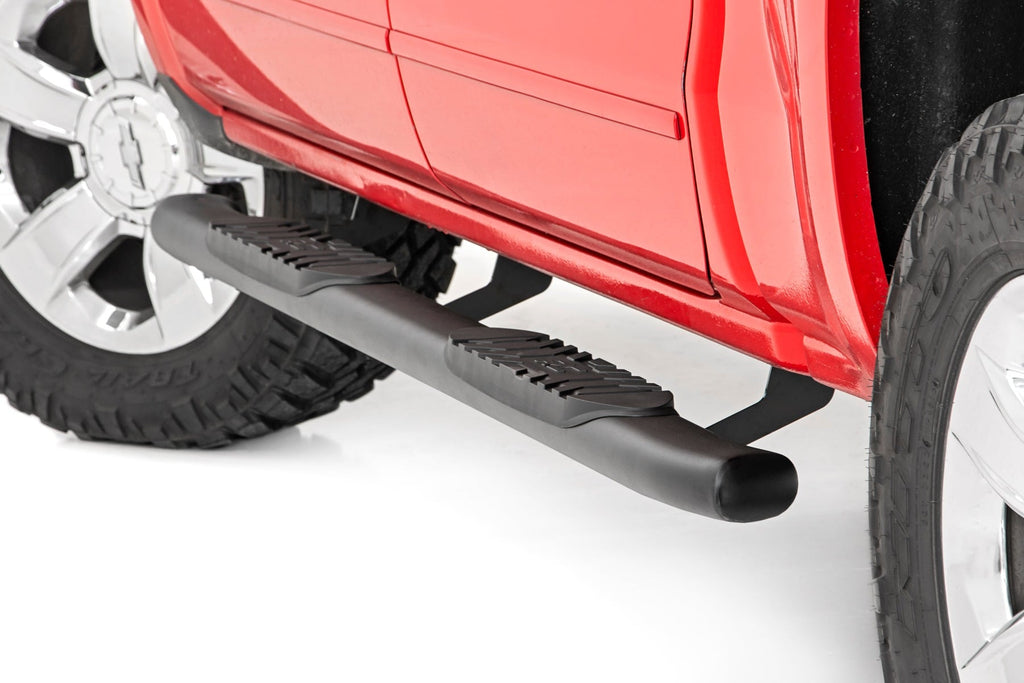Oval Nerf Step | Crew Cab | Chevy/GMC 1500/2500HD/3500HD (07-19 & Classic) by Rough Country
