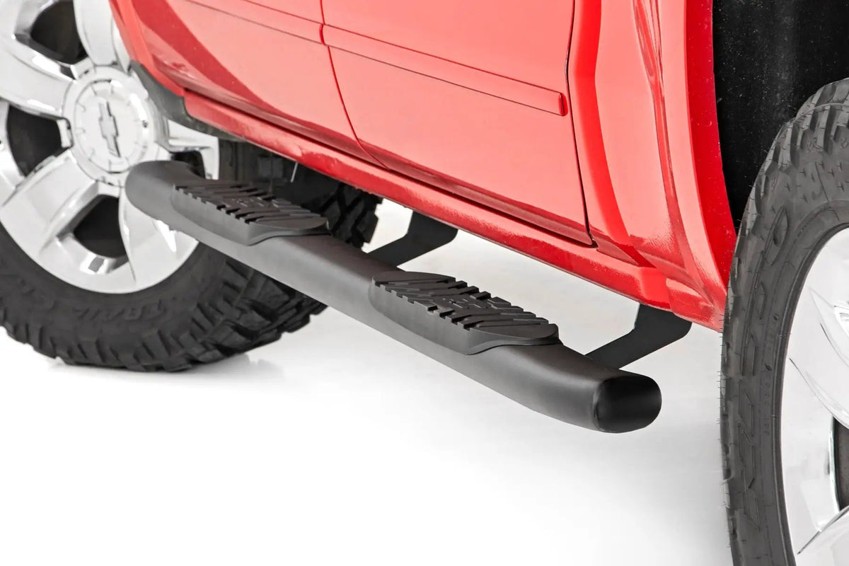 Oval Nerf Step | Crew Cab | Chevy/GMC 1500/2500HD/3500HD (07-19 & Classic) by Rough Country