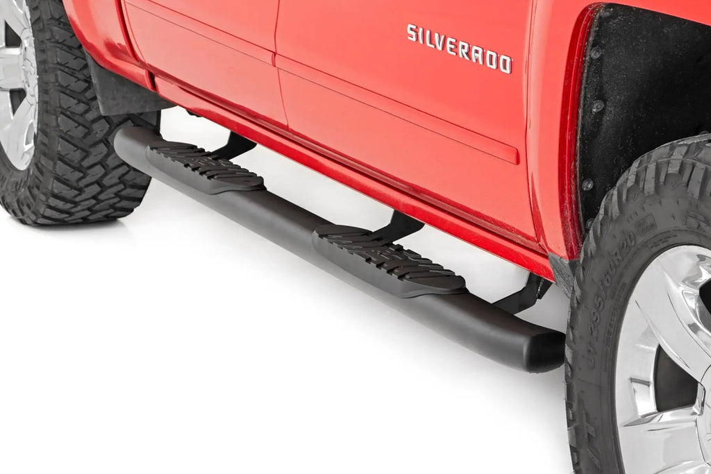 Oval Nerf Step | Crew Cab | Chevy/GMC 1500/2500HD/3500HD (07-19 & Classic) by Rough Country