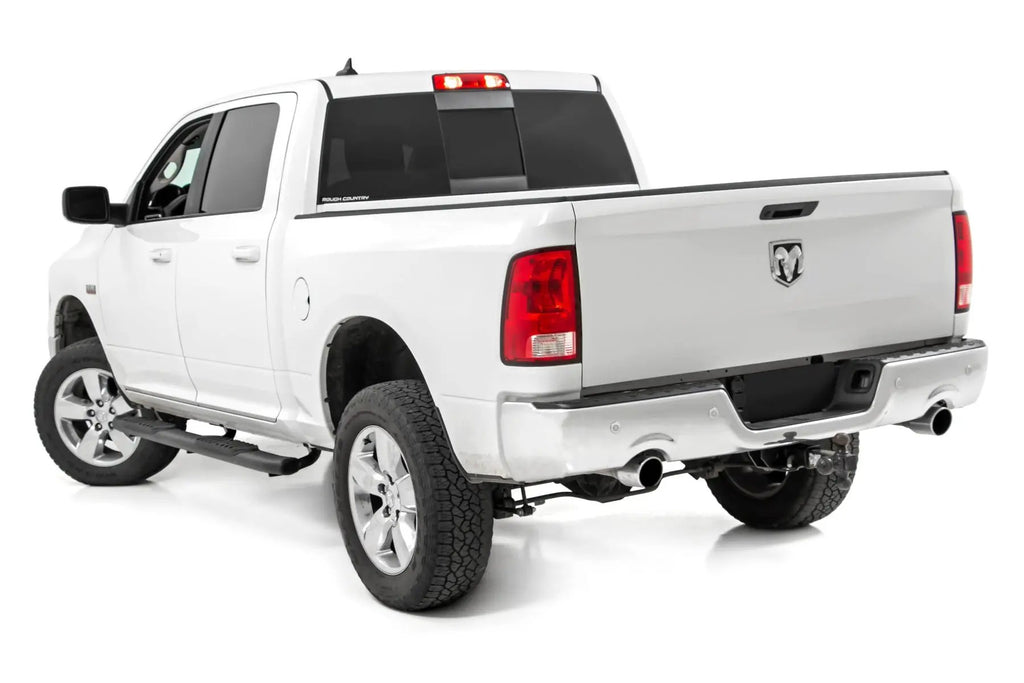 Oval Nerf Step | Crew Cab | Black | Ram 1500/2500/3500 2WD/4WD (2010-2025 & Classic) by Rough Country